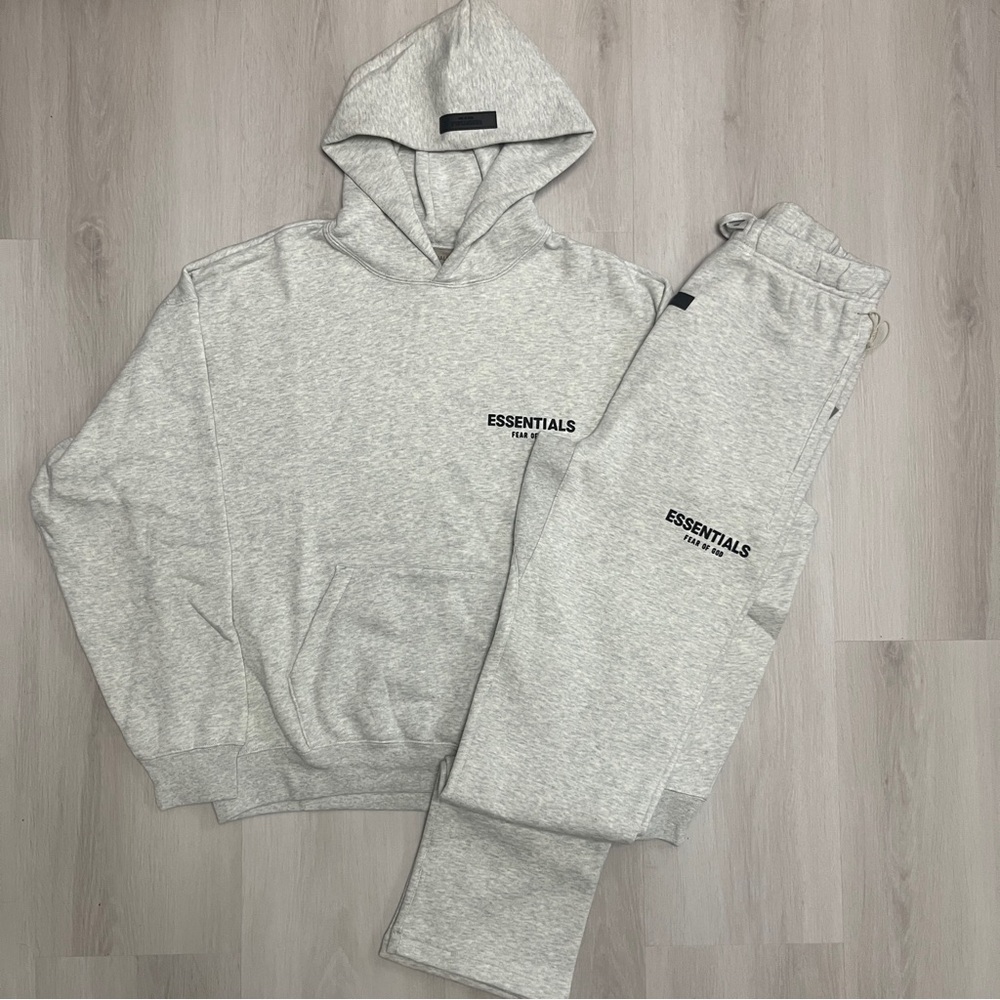 Essentials Light Gray Men's Joggers
